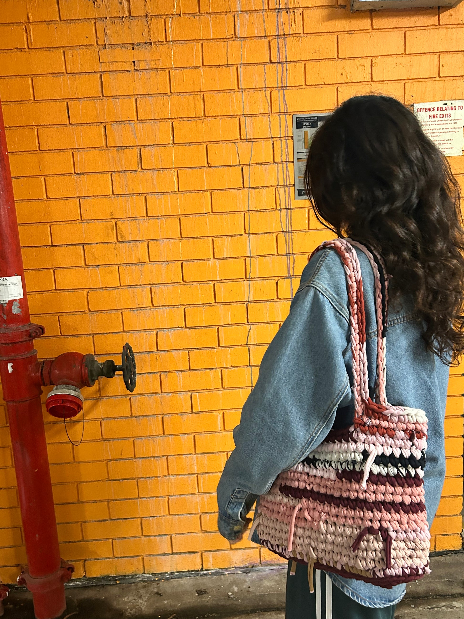 Everyday Tote - Reclaimed T-shirts