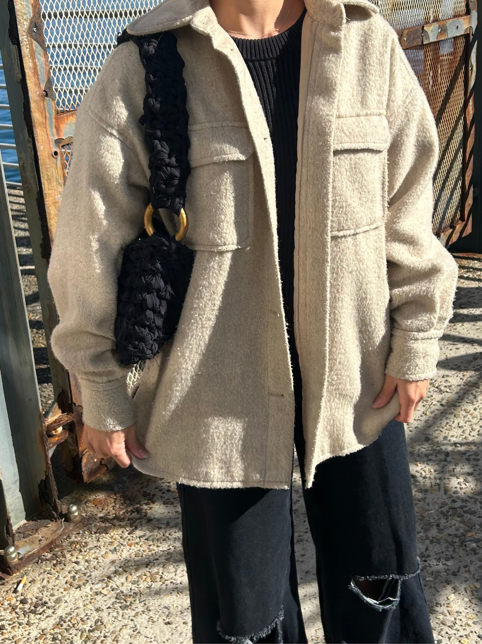 Shoulder Bag - Black