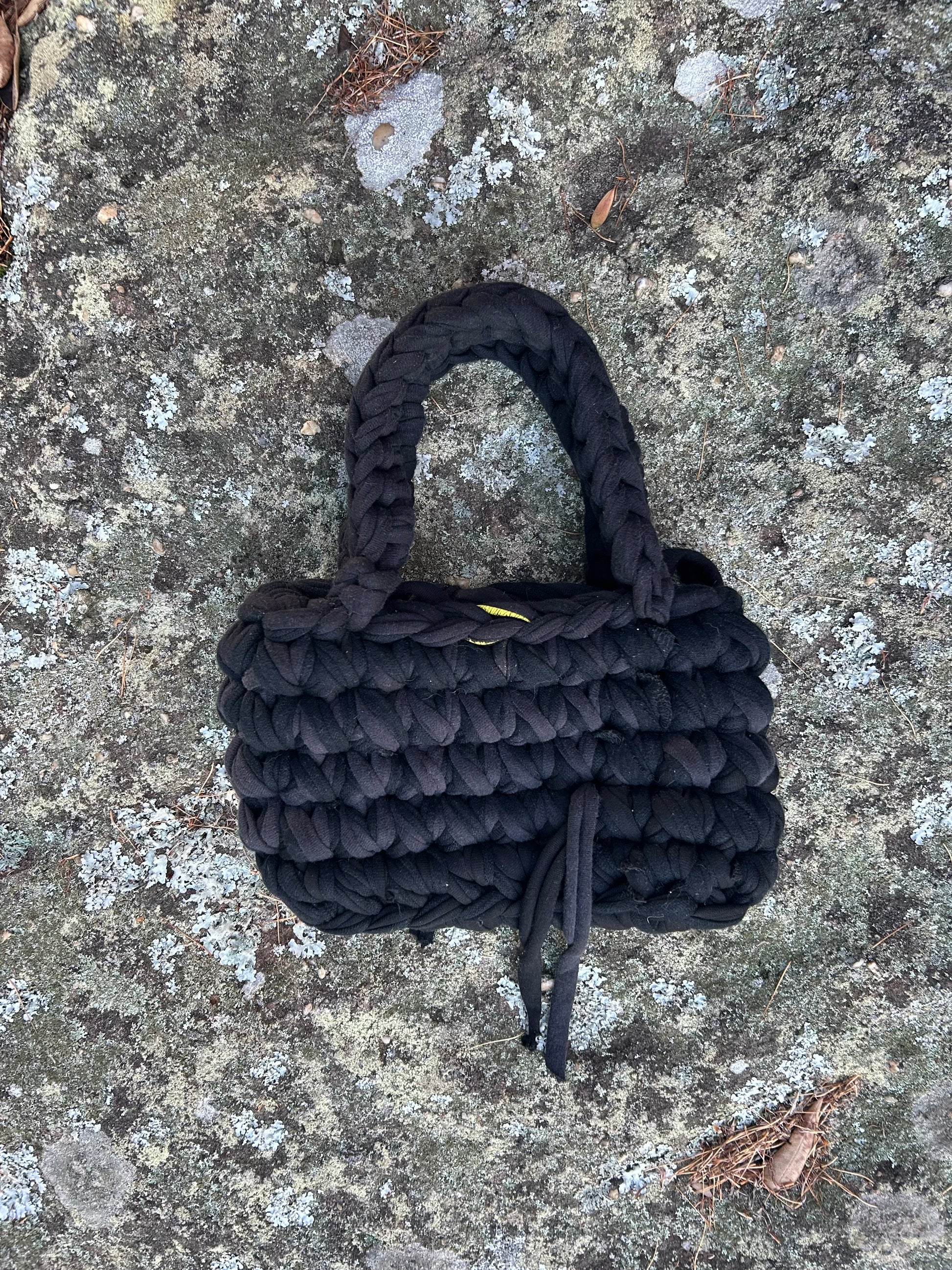 Mini Handle Bag - Black