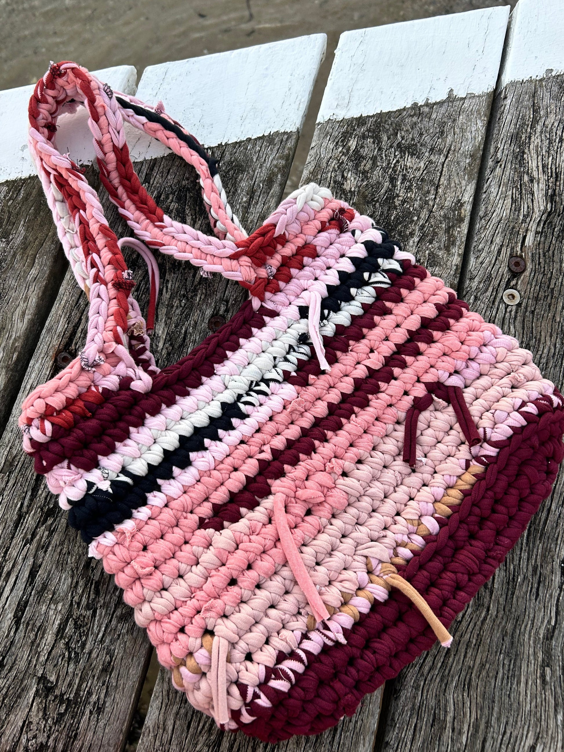 Everyday Tote - Reclaimed T-shirts