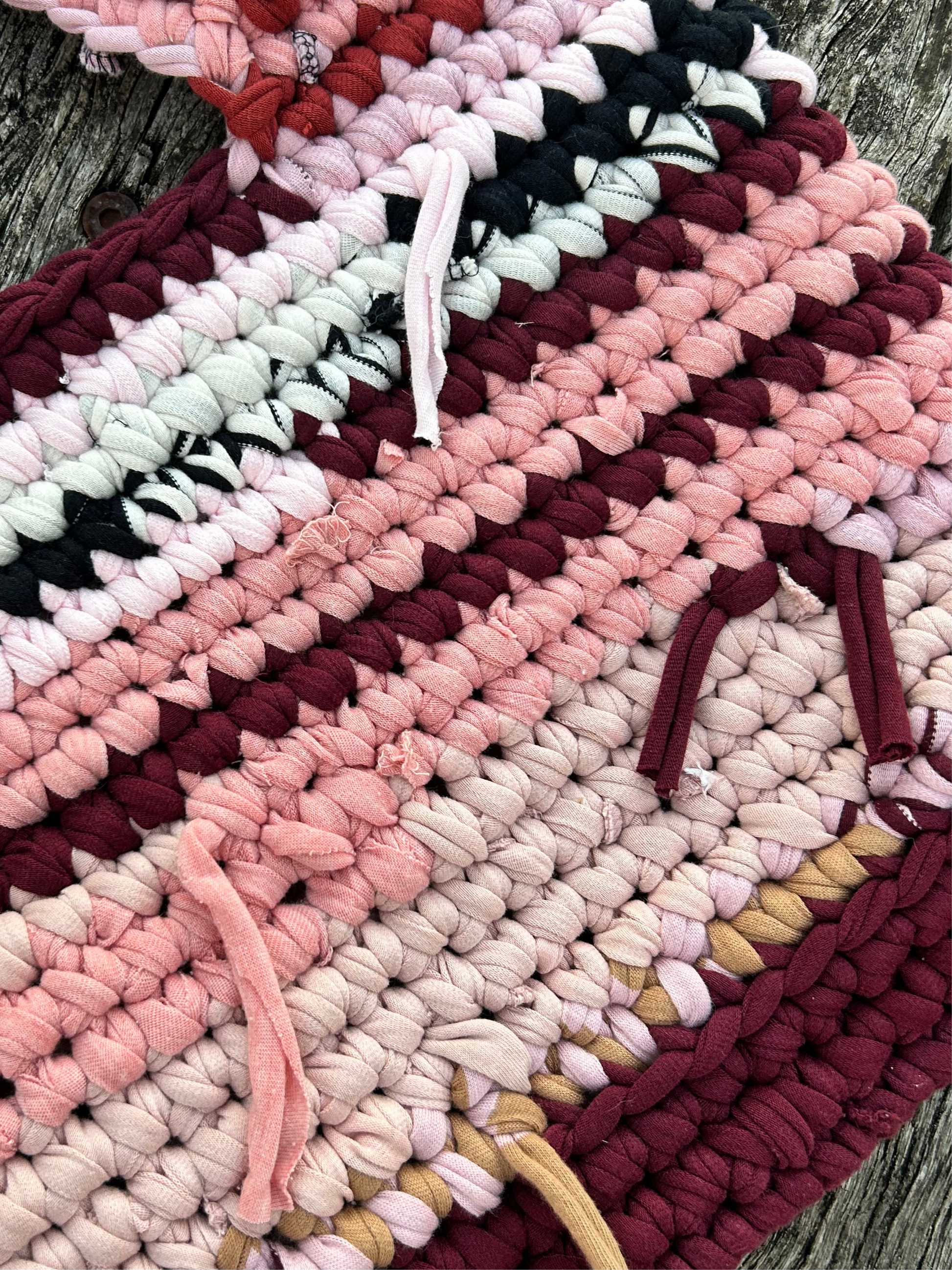 Everyday Tote - Reclaimed T-shirts