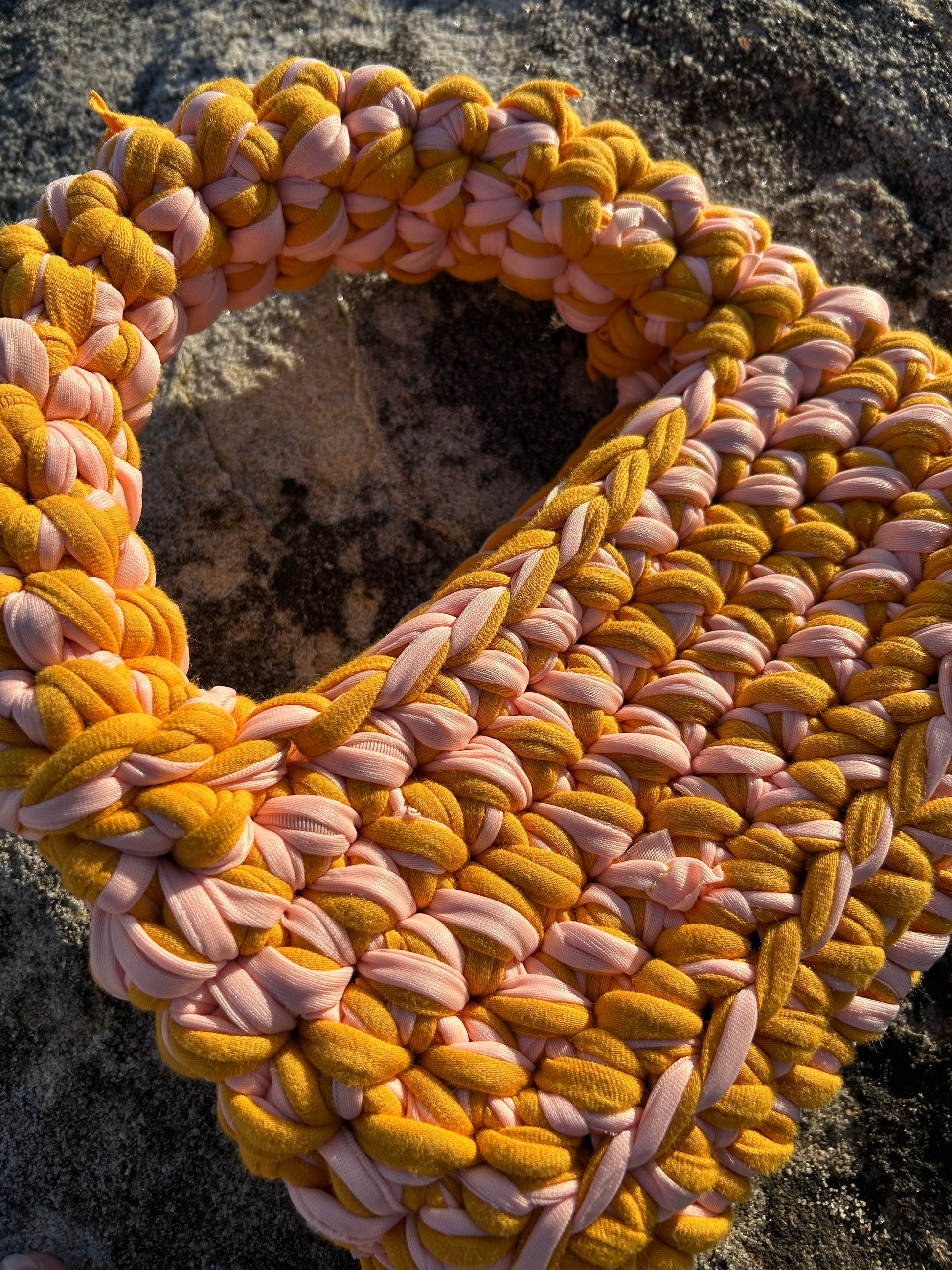 Mini Handle Bag - Pale Yellow