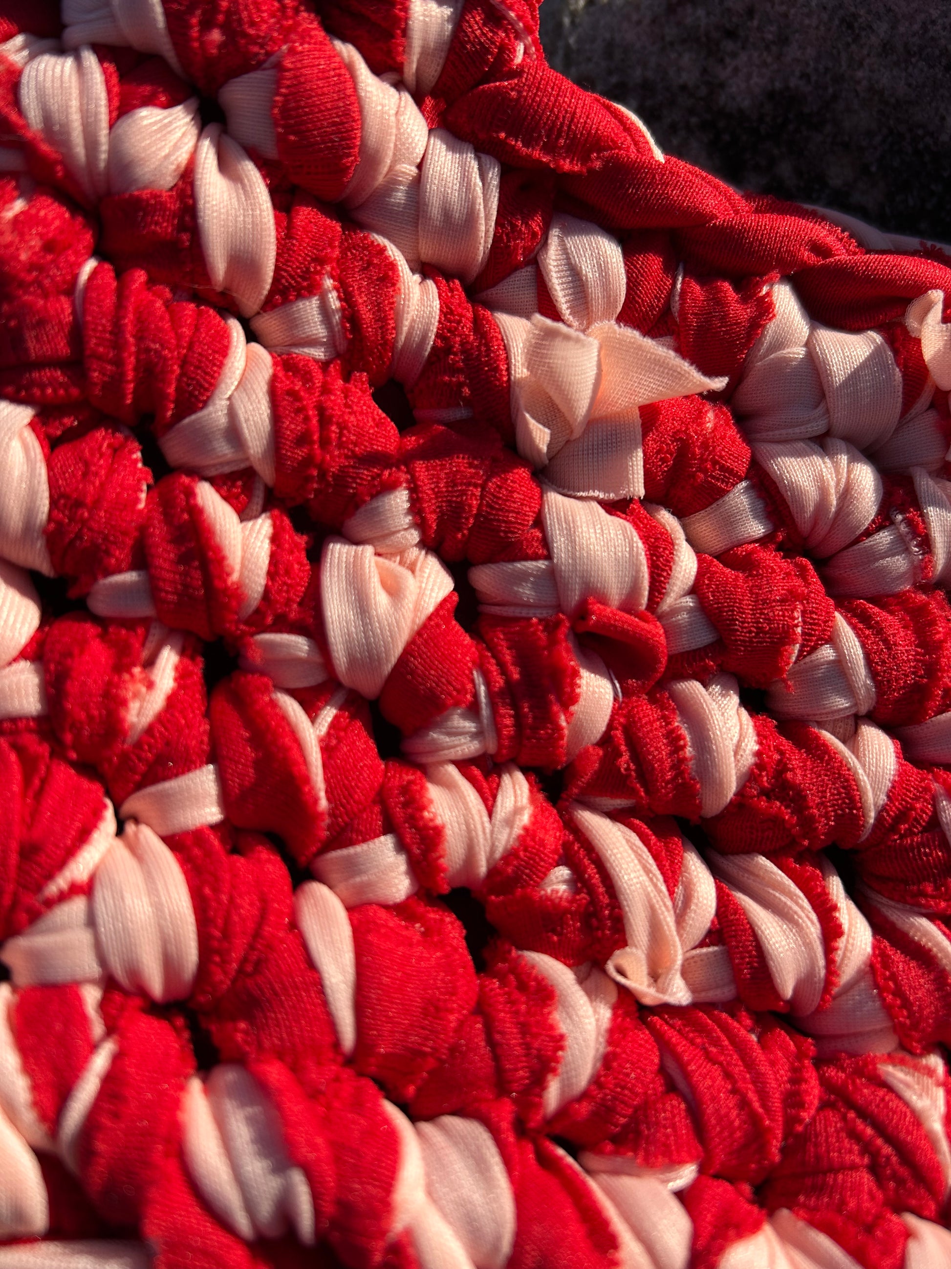 Mini Handle Bag - Red