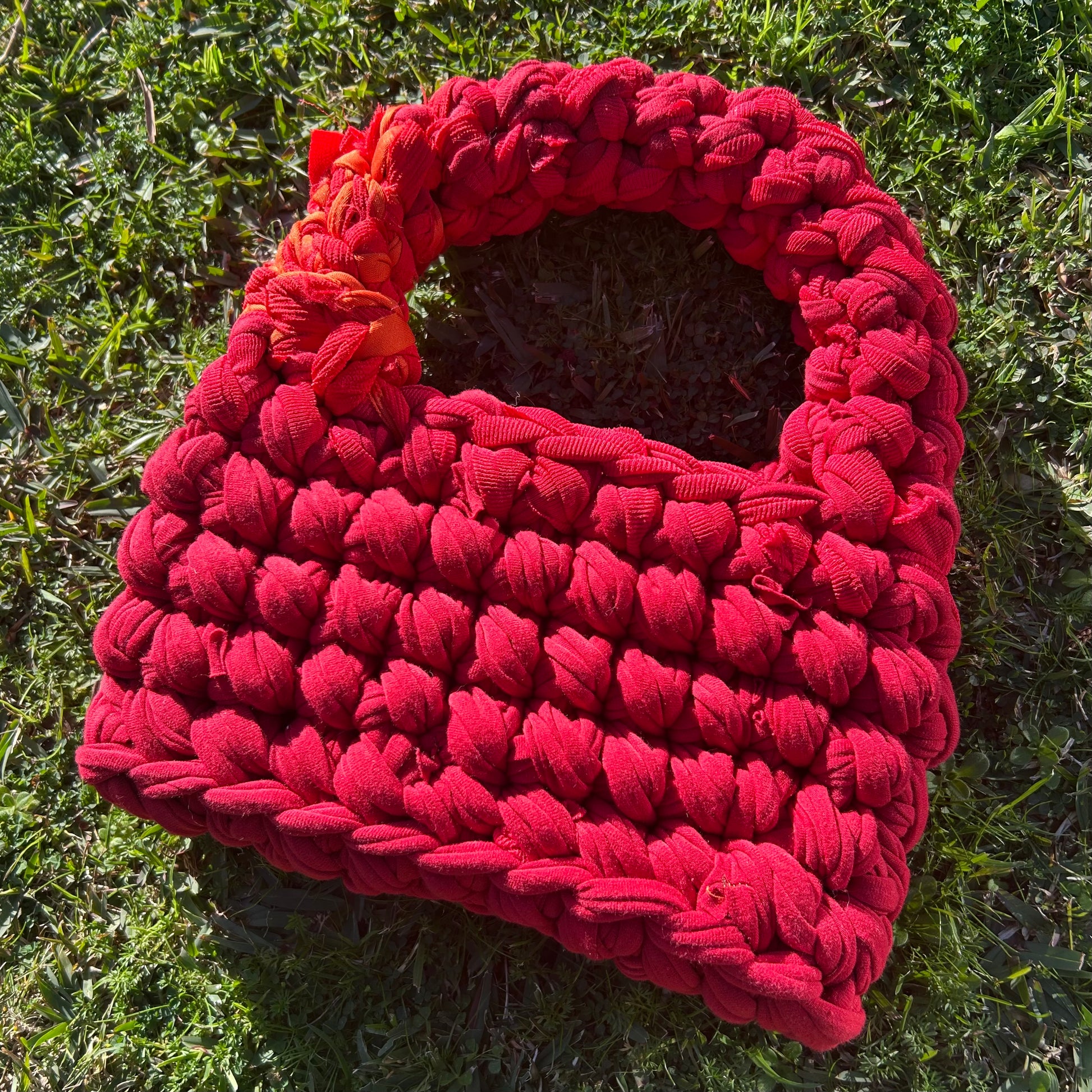 Mini Handle Bag - Red Ombre