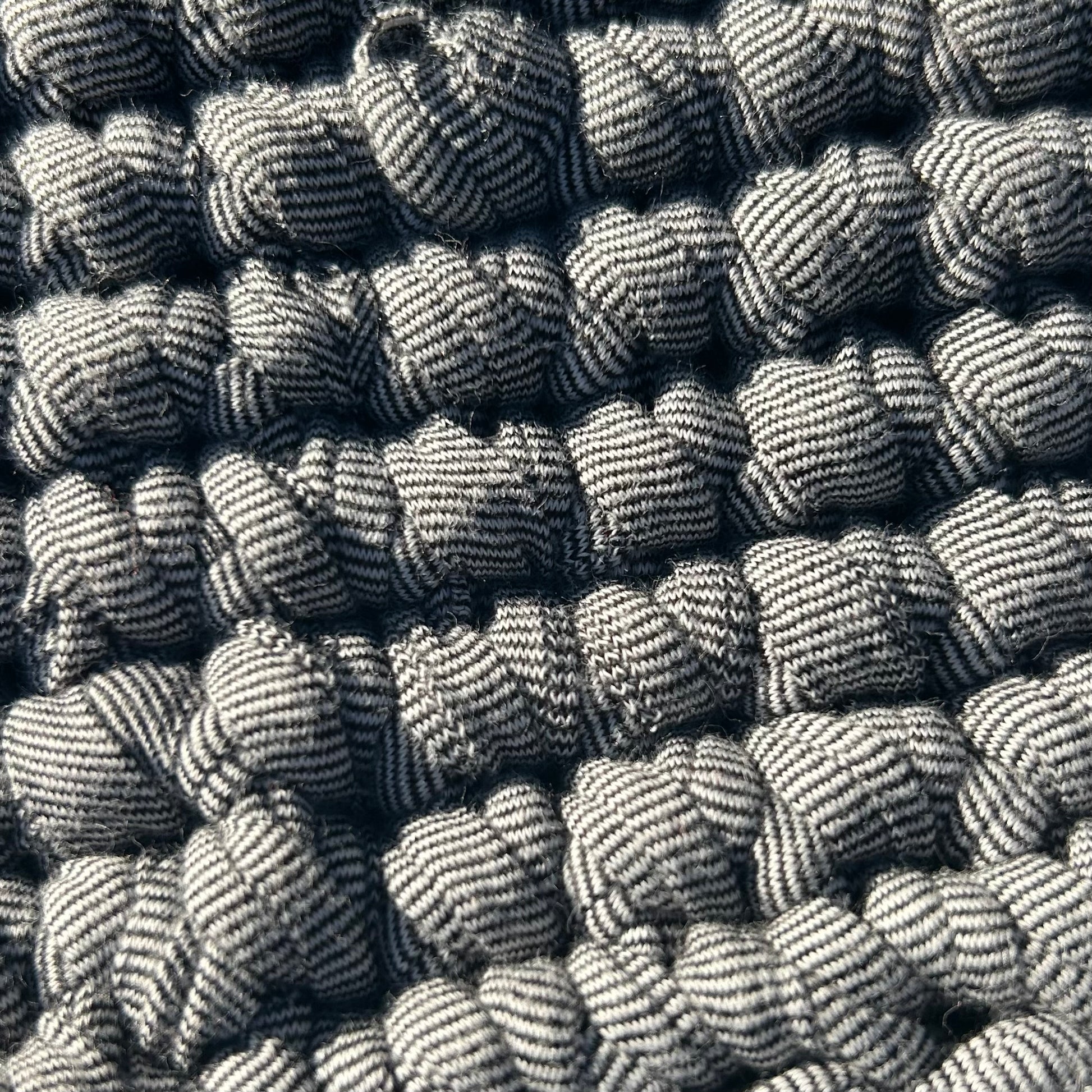 Mini Handle Bag - Black & Grey